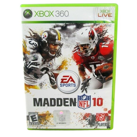Ea Sports Madden 10 NFL Xbox360 2010 Game Manual and Case - Picture 1 of 3